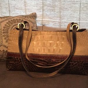 Brahmin crocodile Handbag